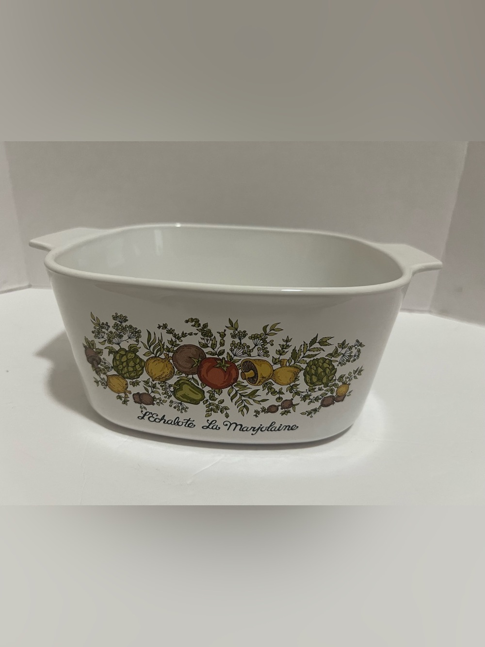Vintage CorningWare Spice of Life 2.5 Qt. Casserole Dish A-8-B LaMarjolaine EUC